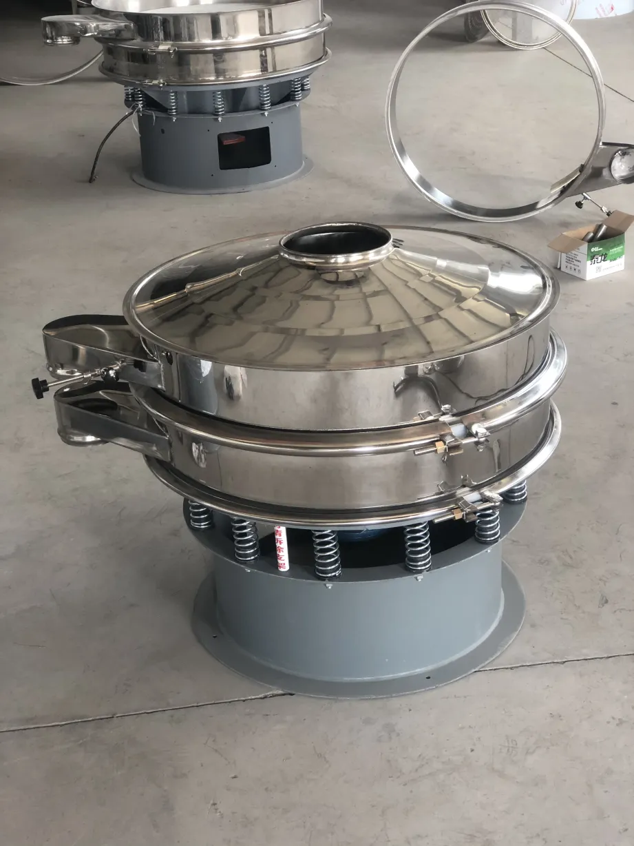 Tela vibratória rotativa - Tela Vibratória - foodmachtech